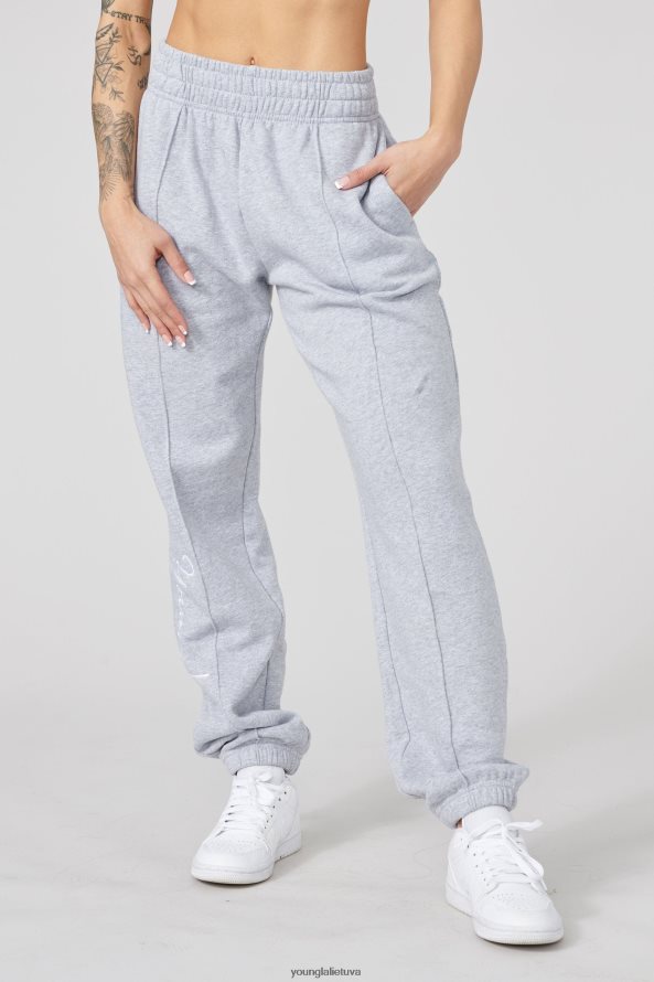 moterys viržių pilka w202 script joggers 2.0 YoungLA apranga 2JR0N01131