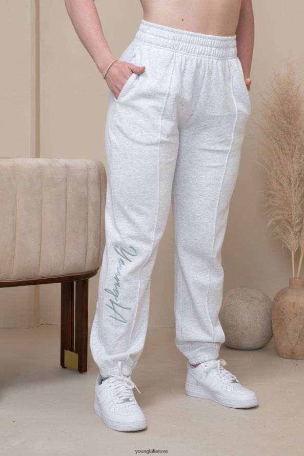 moterys viržių pilka w202 script joggers 2.0 YoungLA apranga 2JR0N01131