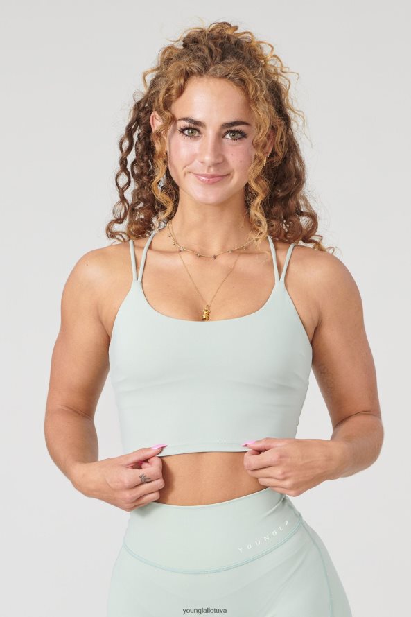 moterys juodas w310 progress sportinė liemenėlė YoungLA apranga 2JR0N01014