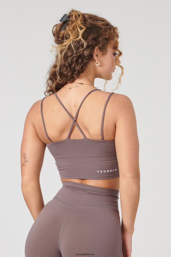 moterys juodas w310 progress sportinė liemenėlė YoungLA apranga 2JR0N01014