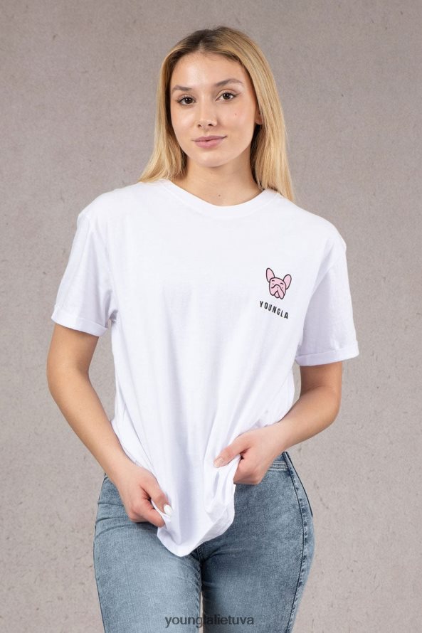 moterys žalias plovimas w417 iggy oversized marškinėliai YoungLA apranga 2JR0N01056