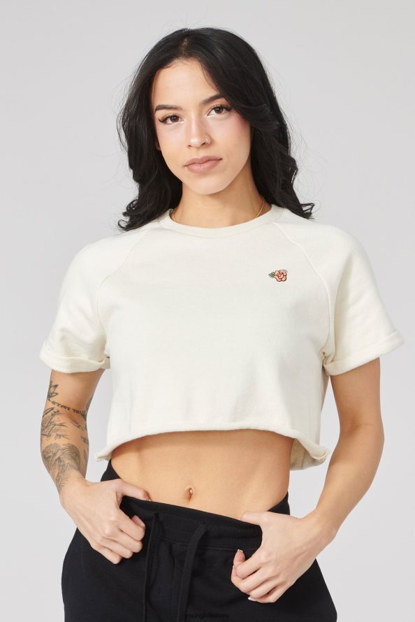 moterys beržas w411 Raglan apkarpytas marškinėliai YoungLA apranga 2JR0N01053