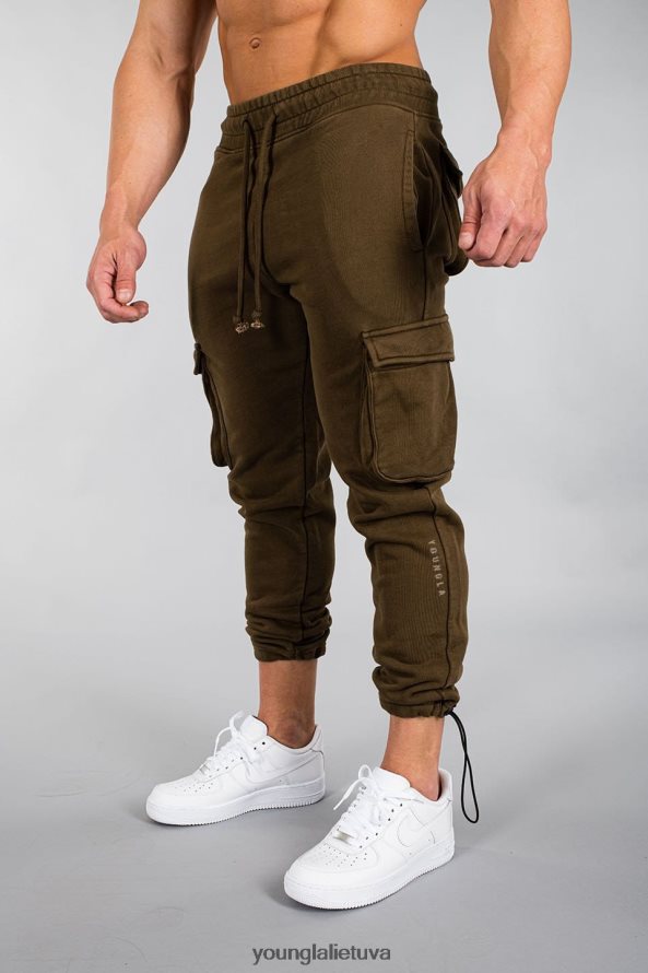 vyrų rudas plovimas 206 rambo kovos bėgikai YoungLA apranga 2JR0N0914