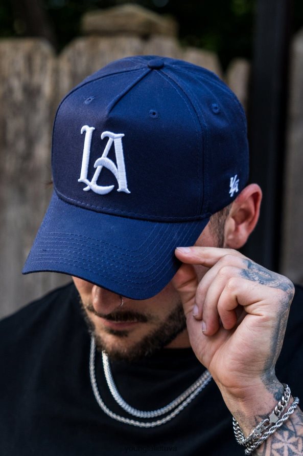 vyrų karinis jūrų laivynas 920 a-frame la snapback hat 2.0 YoungLA apranga 2JR0N0943