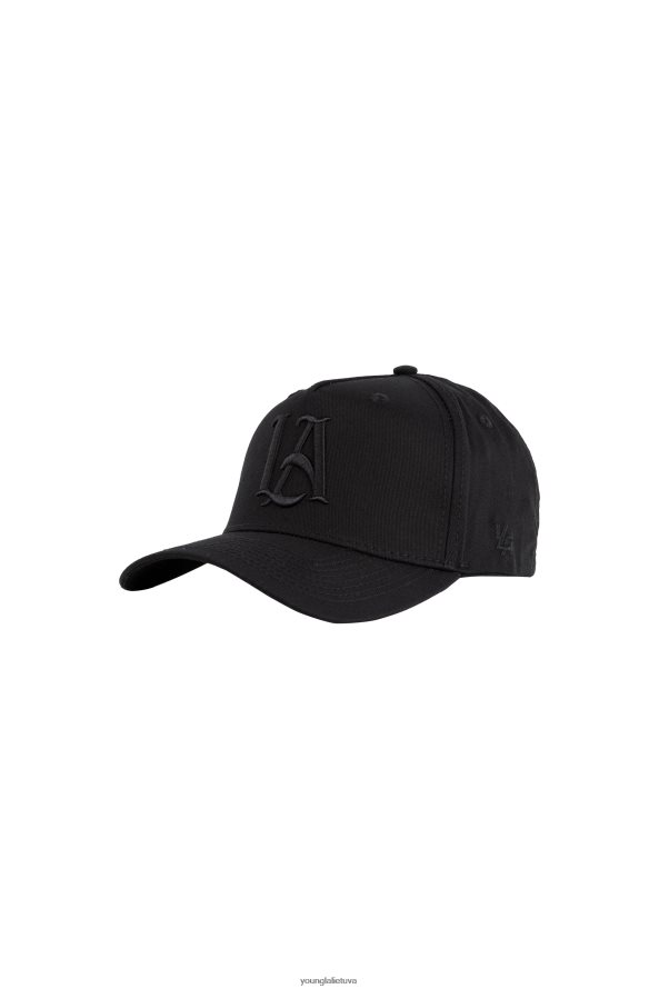 vyrų visas juodas 920 a-frame la snapback hat 2.0 YoungLA apranga 2JR0N0939