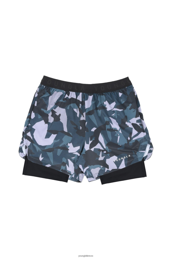 vyrų džiunglių kaminas 138 trilogijos Camo kompresiniai šortai YoungLA apranga 2JR0N0726