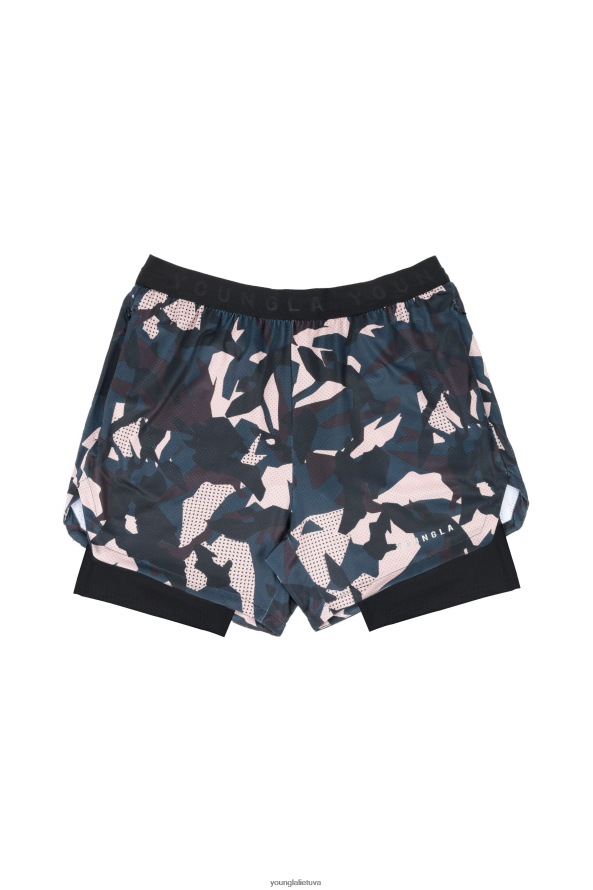 vyrų dykumos kaminas 138 trilogijos Camo kompresiniai šortai YoungLA apranga 2JR0N0724